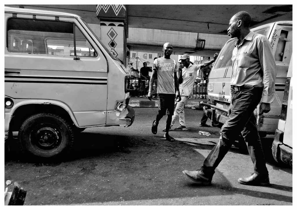 city road man people